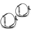 2 x ABS sensor wheel speed sensor front for 1