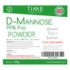 Time Health D-Mannose Powder - 100g - 99% Pure -