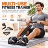 Pedal Resistance Band for Home Workouts – 75 lb Black