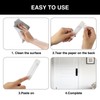 OQXEJPHFN 6 Pcs Adhesive Handles for Cabinets Peel and Stick,