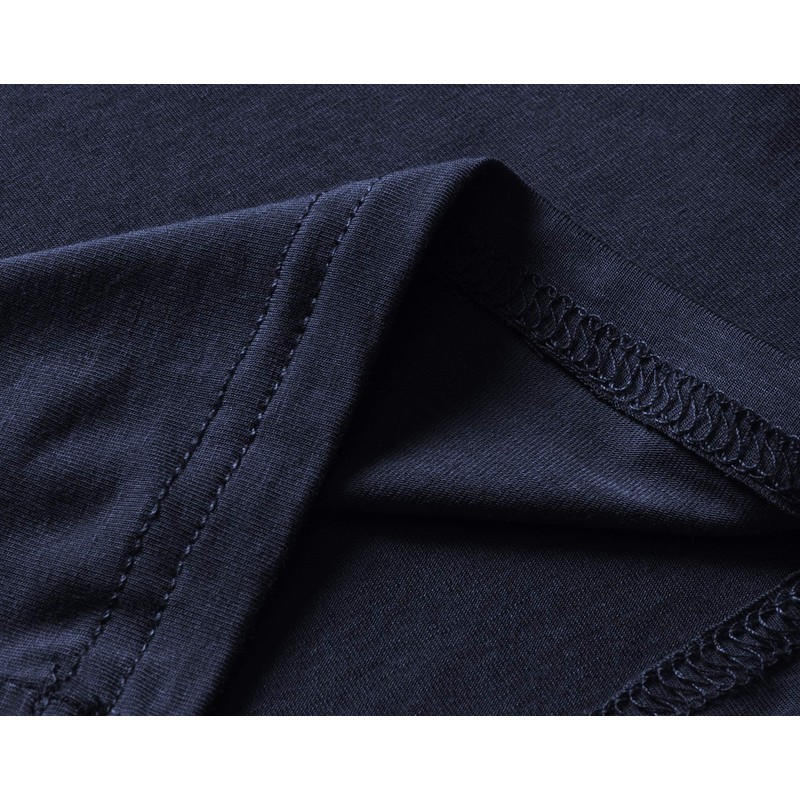 Latuza - Pantalones de pijama de punto para mujer, marino,