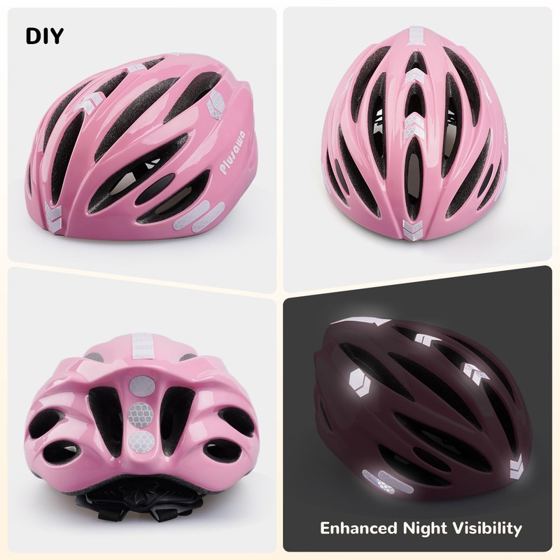 Plusawa Kids Helmet for 5-18 Years, Lightweight PC Shell, Interior