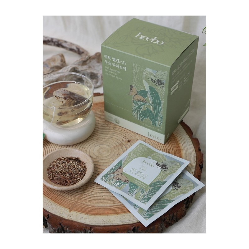 Heebo Balanced Woosul Taheebo Tea 3 Boxes (1.5g / 히보