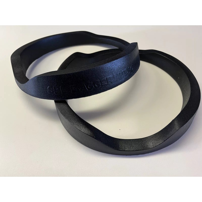 SPL Bagger Audio 10" Harley Saddlebag MID-MOUNT Speaker Ring Adapters