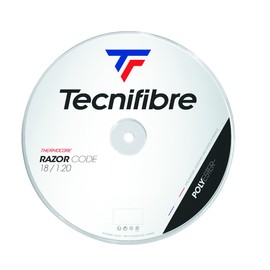 Tecnifibre Unisex - Adult Razor Code 12m String Set Grey Tennis String, 1.20
