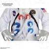 Underwraps Men's Astronaut Costume Deluxe Suit, White, X-X-Large