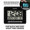 Sharp Atomic Desktop Clock – Auto Set Digital Alarm Clock