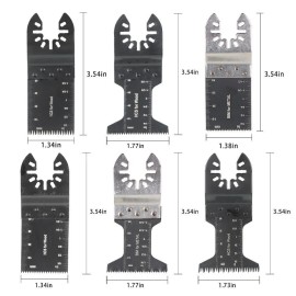 48 Pack Bi-metal Oscillating Multi Tool Saw Blade Suitable For  Dremel Makita