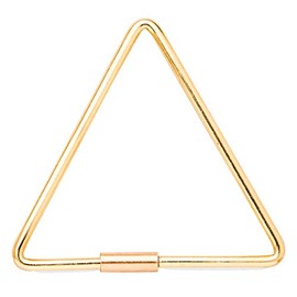 DONKEY Products Hello Peak 400919 Key Ring Gold L 6.2 cm
