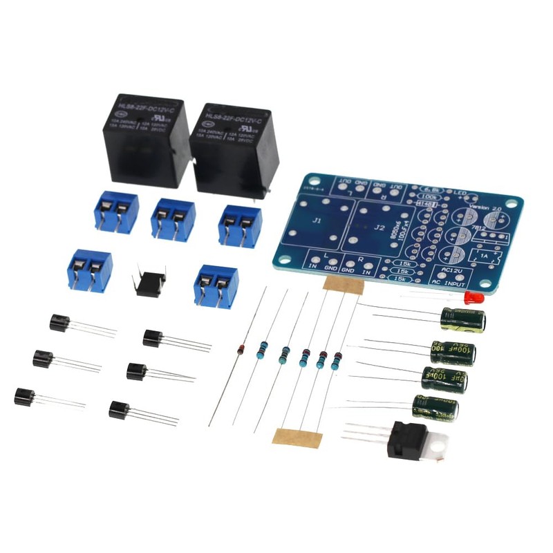 Speaker Protection Module, 10A AC12-15V Dual Channel Speaker Protection Circuit