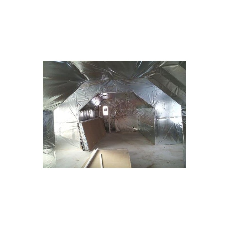 Solid Radiant Vapor Barrier Heat Shield Sauna Attic Foil 500qft