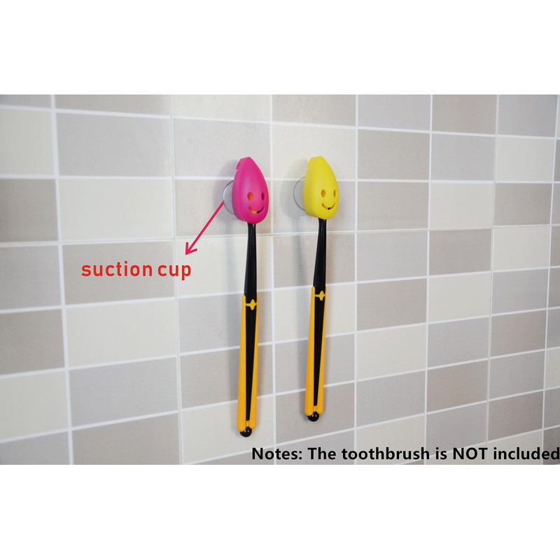 Excelity Set of 4 Travel Toothbrush Head Cover Cap with