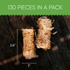 Inflame Fire Starters 130 pcs Fire Starters for Campfires, Grill,