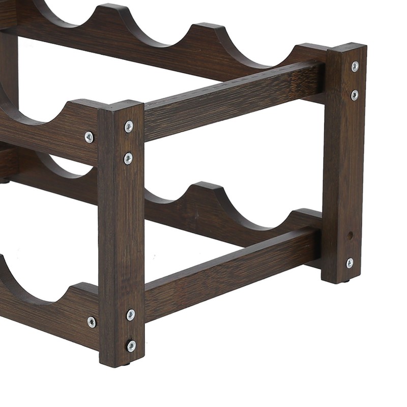 Wine Rack Portable Surge Shaped Opening Exquisite Beautiful Durable Wine