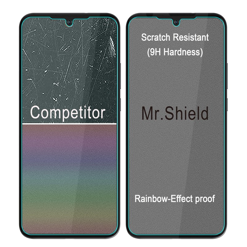 Mr.Shield Screen Protector compatible with BLU View 5 Pro [Tempered