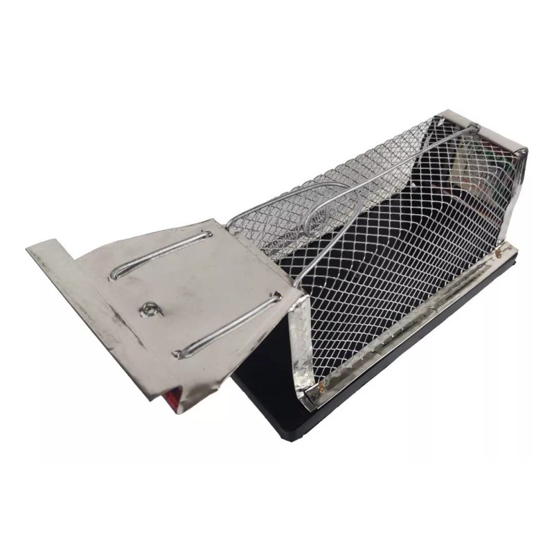 Jal 2 Ratoneras Tipo Jaula Trampa Raton Rata 24cm