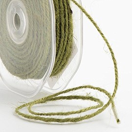 Sage Green Hessian String Twine Ribbon - 2mm x 20 Metres