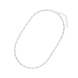 NOELANI 2036255 Women's Necklace 925 Sterling Silver 40 + 5 cm Silver Comes in Jewellery Gift Box, Sterling Silver, None