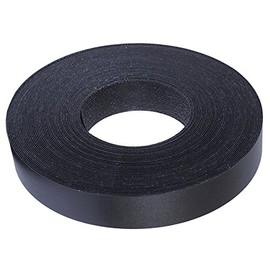 Edge Supply Black Melamine 1-1/2 inch X 250 ft roll of Black Edge Banding – Pre-glued Flexible Edging – Easy Application Iron-On Edging for Cabinet Repairs, Furniture Restoration (1-1/2 inch x 250 ft)