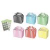 CANDY STRIPED BOX PARTY MEAL FOOD PICNIC GIFT BOXES WITH