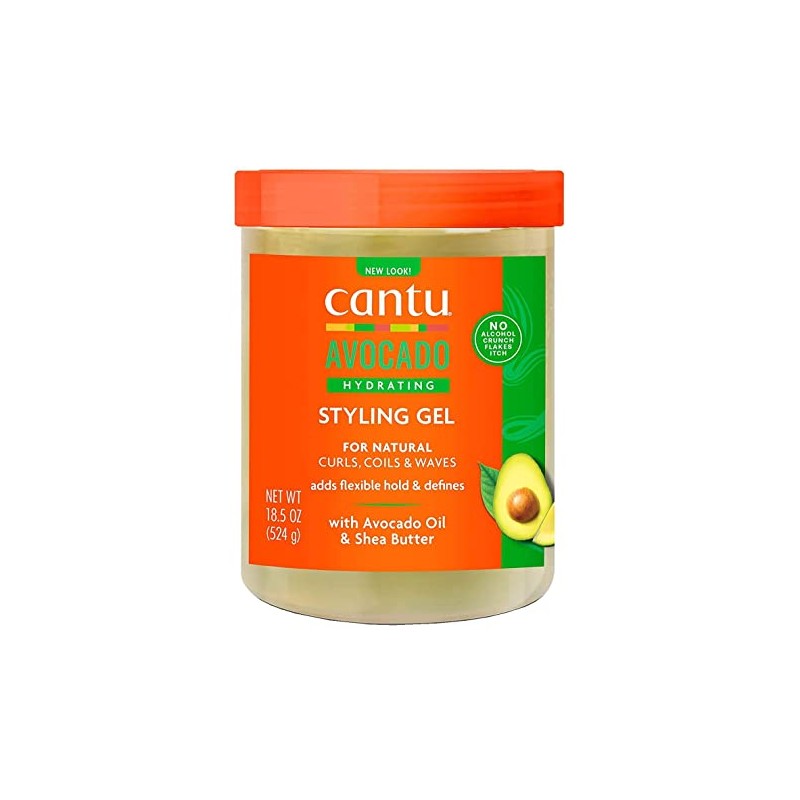 Cantu Gel hidratante de aguacate (paquete de 1)