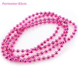 SOTOGO 50 Pieces Baby Gender Reveal Beads for Baby Shower Announcement Party 4mm Round 30 Inch