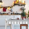 2P Silver Party Plastic Table Cloth,137x274cm Shiny Glitter Silver Tablecloths