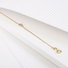 Lucardi - Damen Armband mit Armreif und Plattierung - Schmuck