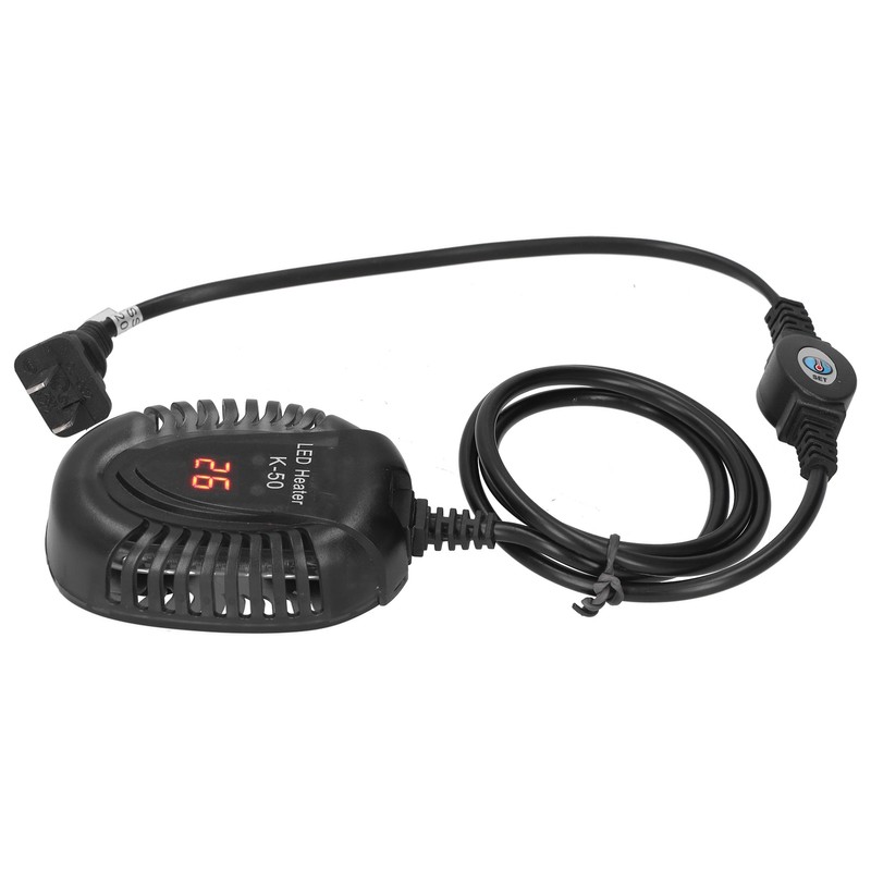 Submersible Aquarium Heater Fish Tank LED External Thermostat Quartz Heating