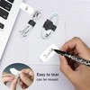 48 Pcs cord labels & Hook and Loop Ties Set