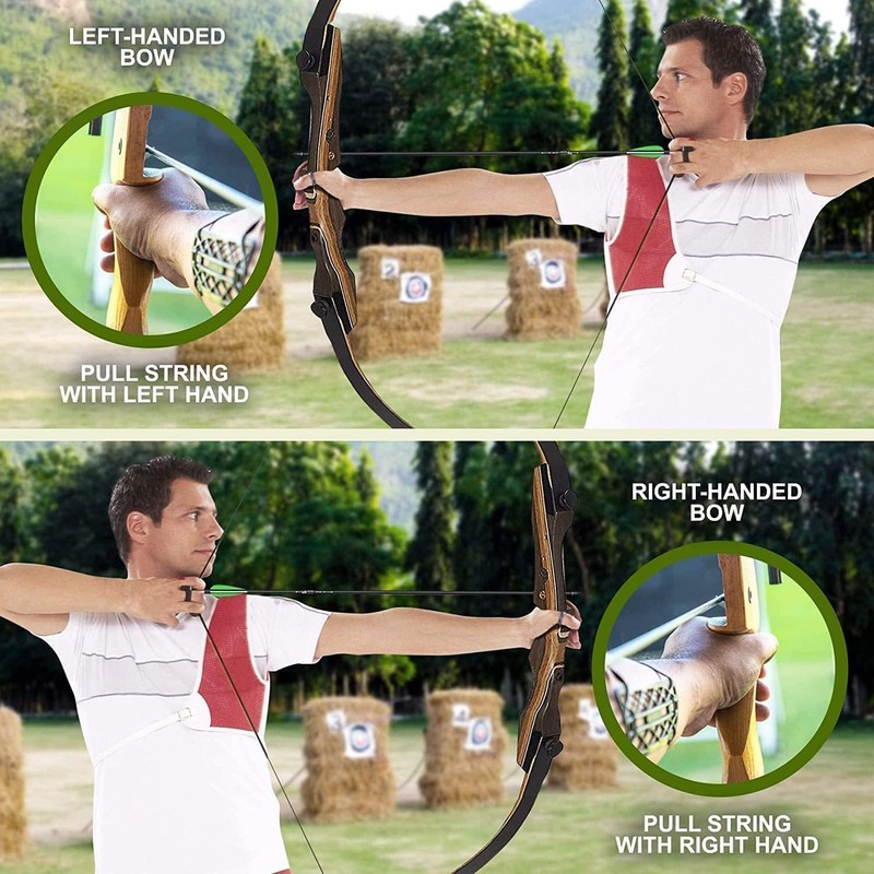 Samick Sage Takedown Recurve Bow and Arrow Set - 62