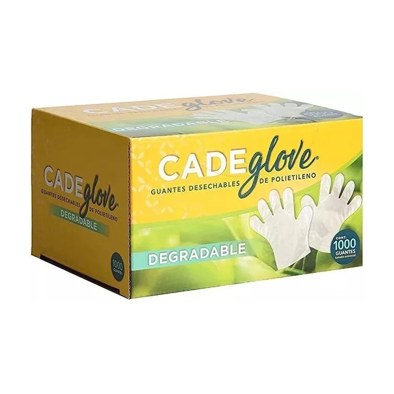 Cade Glove Guantes Desechables Cade Glove Biodegradables 10,000 Pzas