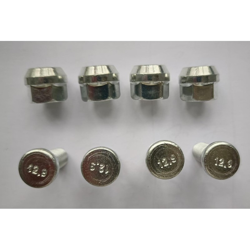 XYUJIE Front or Rear Wheel Studs & Lug Nuts #