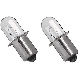(2) Replacement Xenon Bulb / M18 18V Worklight for MILWAUKEE 18v VOLT Flashlight
