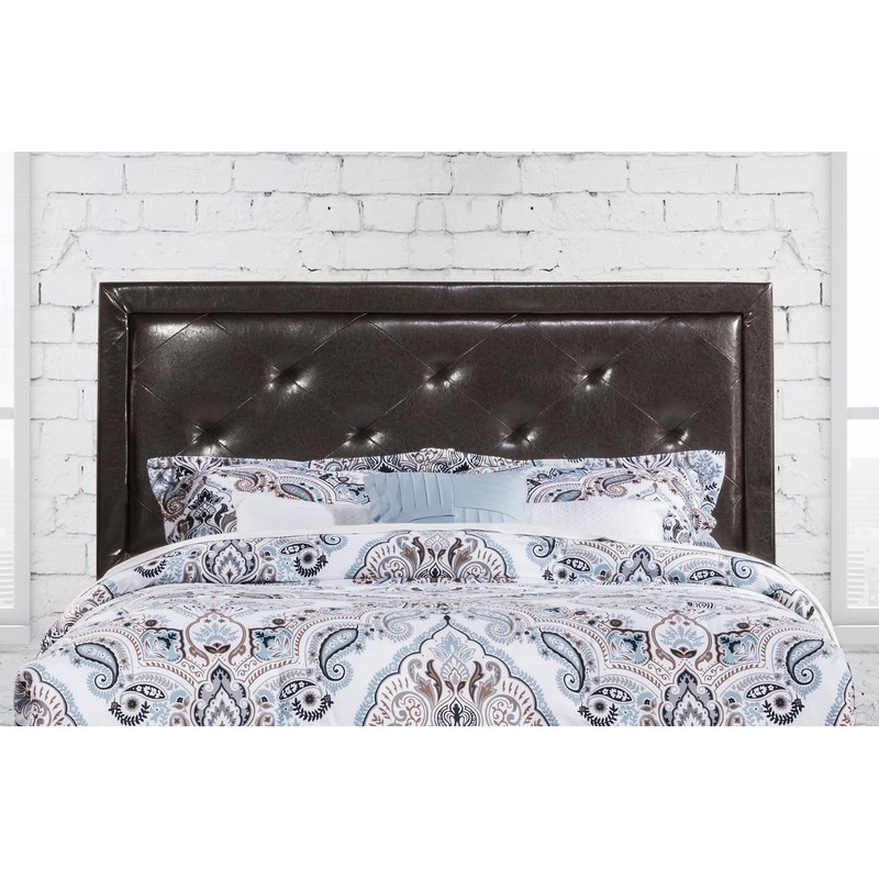 Hillsdale, Becker Queen Upholstered Headboard, Brown