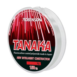 Robinson Tanaka Fishing Line 150 m 0.161-0.382 mm Fluorocarbon Coated (0.283 mm / 9.75 kg)