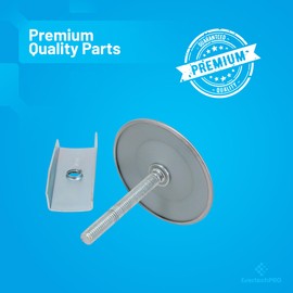 PLB23008134 EvertechPRO Stainless Steel Sink Hole Cover, 1-3/4 Inch Faucet Hole Cover, Easy to Install Kitchen Sink Hole Covers, Rust Resistant, Universal Use