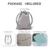 CREATCABIN Small Keepsake Urns Mini Cremation Urn for Human Ashes
