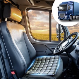 Semi Truck Seat Cushion for Truck Driver - USA Truck Driver Seat Cushion - Trucker Seat Cushions for Long Sitting - Truck Seat Cushions for Driving - Gifts for Truckers