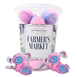 Farmers Market Freeze Dried Cotton Candy Taffy XL - Freeze Dried Candy - Whipped Cotton Candy Taffy, (3 oz)