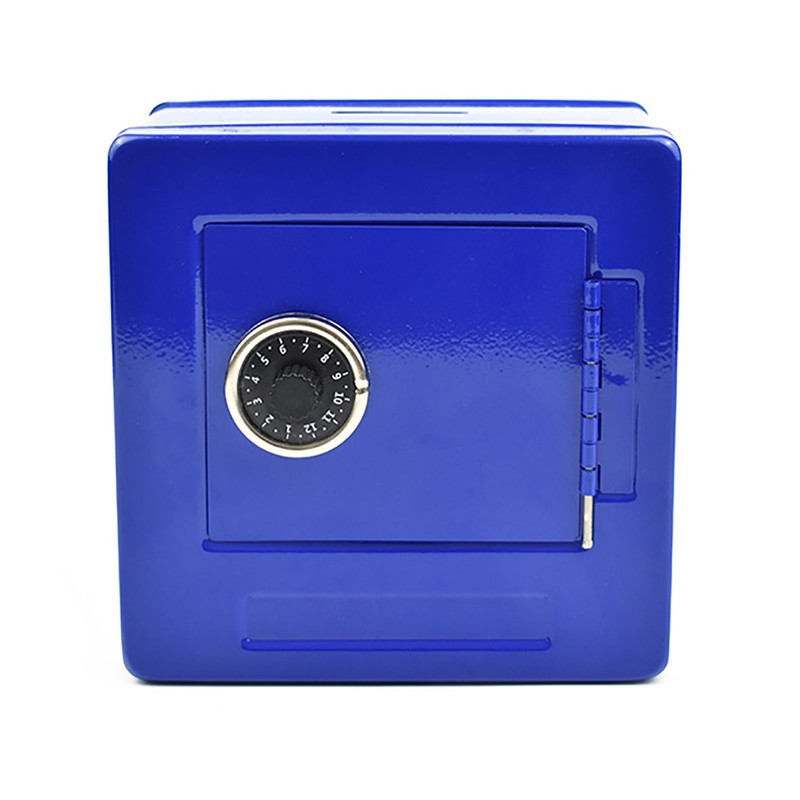 Kids Money Saving Box Knob Password Large Capacity Sturdy Iron