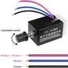 Youmile DC Motor Speed Controller DC 12V 24V 10A Switch