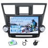 [8-Core+4G+32G] Car Radio Stereo for Toyota Highlander 2008-2013:9 inch 1280