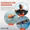 ZONE3 Orange Neoprene Swim Cap