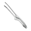 SZSL Stainless Steel Tongs for Grilled Meat, Fried Food, Pasta,
