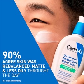 CeraVe- Gel hidratante ultraligero | Gel hidratante facial con ceramidas, niacinamida y ácido hialurónico