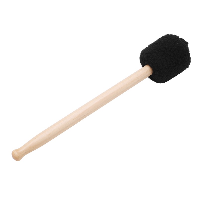 Drum Mallet Stick Drumstick Plush Head Maple Wood Handle for