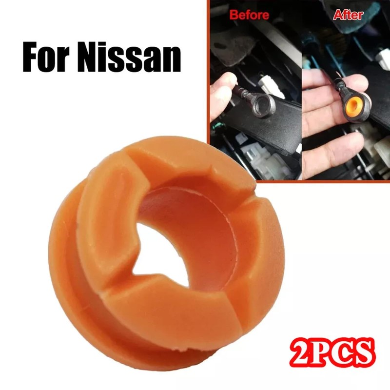 2Pcs Shift Cable Repair Bushing Shifter Linkage End Clips for