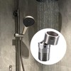 LOVIVER Faucet Angled Curved Foot Universal Convenient Installation Adjustable Angle