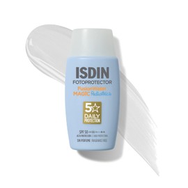 ISDIN - fotoprotector fusion water pediatrics spf 50, protector solar facial para ninos, textura ultraligera, no irrita los ojos, 50ml -...
